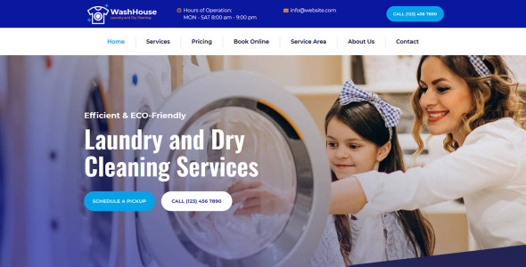 прачечная и химчистка moto cms 3 шаблон