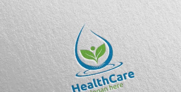 Шаблон логотипа на тему графика