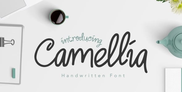 Шрифт на тему графика