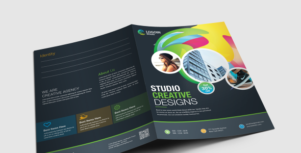 Фирменный стиль на тему графика