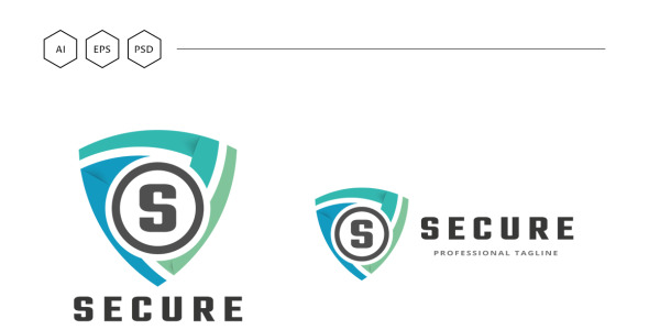 Шаблон логотипа на тему графика