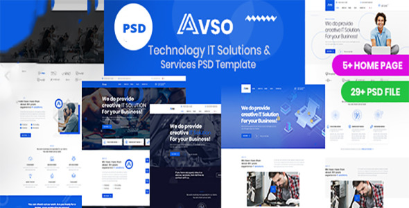 PSD шаблон на тему графика