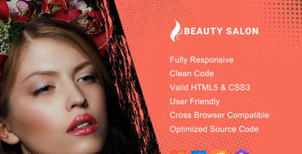 Multipurpose Saloon Website Template
