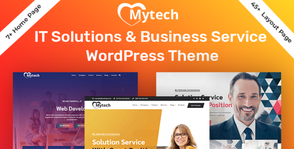 it solution &amp; business consulting wordpress theme