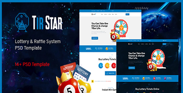 PSD шаблон на тему графика