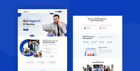 PSD шаблон на тему маркетинговое агентство