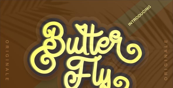 Шрифт на тему графика