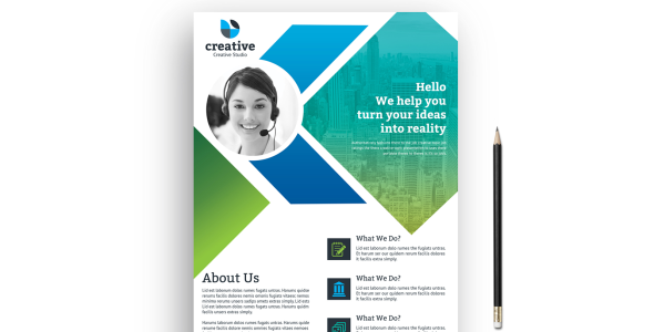 Фирменный стиль на тему графика