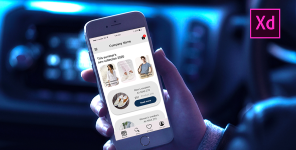 Мокап для продукта на тему графика