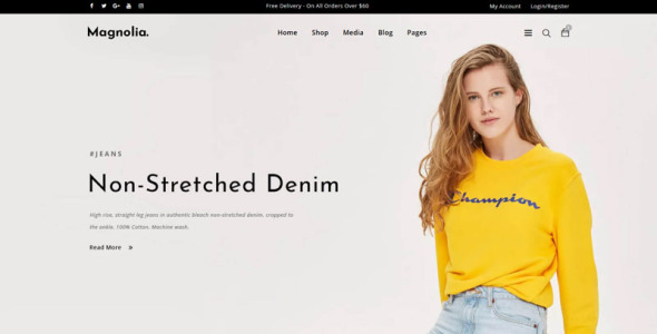 тема magnolia woocommerce