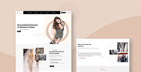 PSD шаблон на тему графика