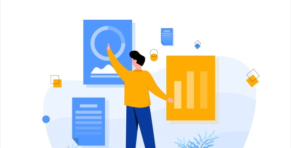 Vector на тему графика