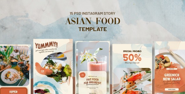 Шаблон для соцсетей на тему графика