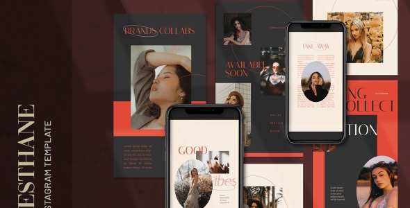 Шаблон для соцсетей на тему графика