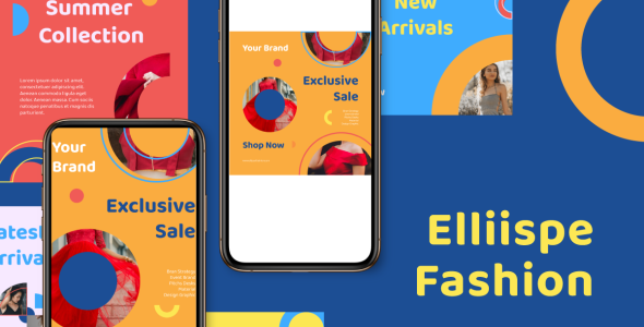 Шаблон для соцсетей на тему графика