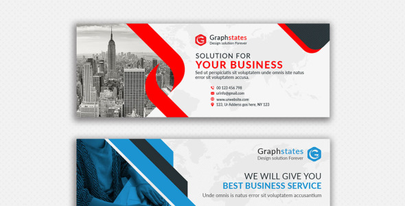 Шаблон для соцсетей на тему графика