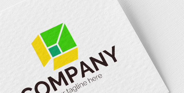 Шаблон логотипа на тему графика