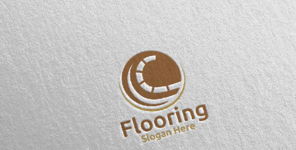 Шаблон логотипа на тему графика