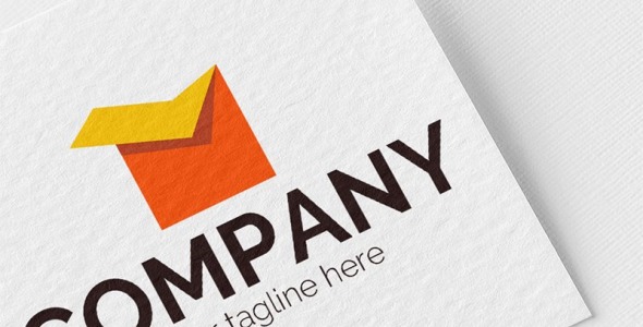 Шаблон логотипа на тему графика