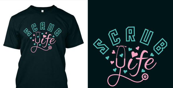 T-shirt Design на тему графика