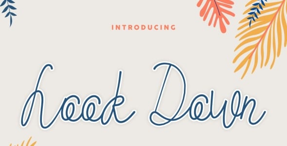 Шрифт на тему графика