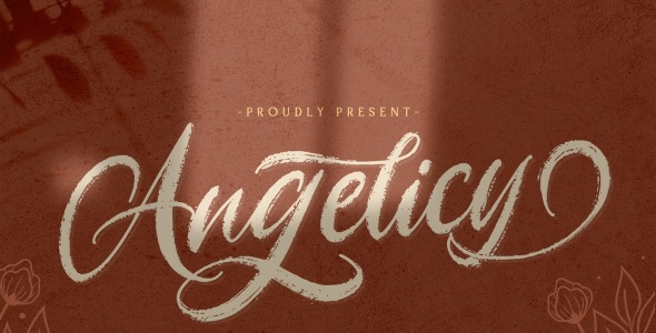 Шрифт на тему графика