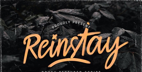 Шрифт на тему графика