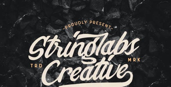 Шрифт на тему графика