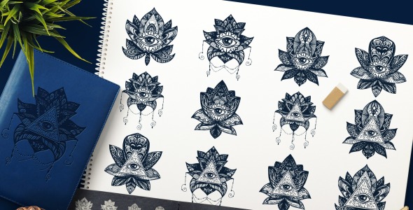 Фирменный стиль на тему графика