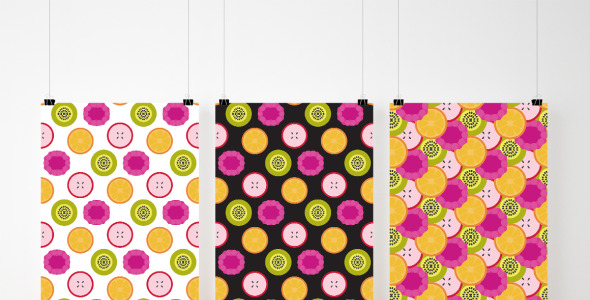 Pattern на тему графика