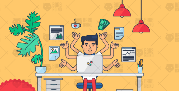 Фирменный стиль на тему графика