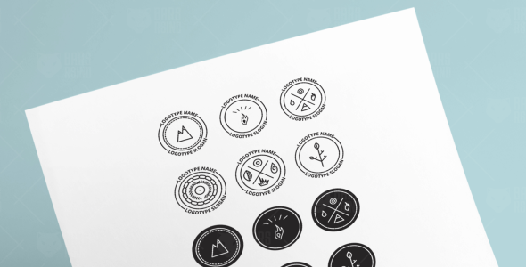 Фирменный стиль на тему графика