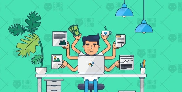 Фирменный стиль на тему графика