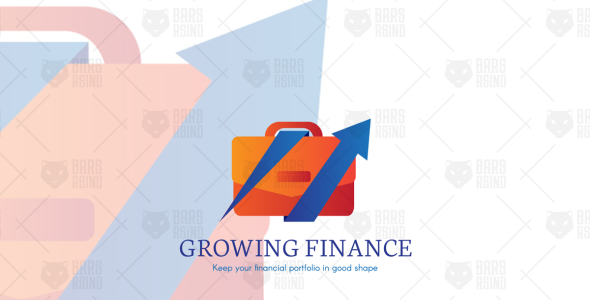 Шаблон логотипа на тему графика