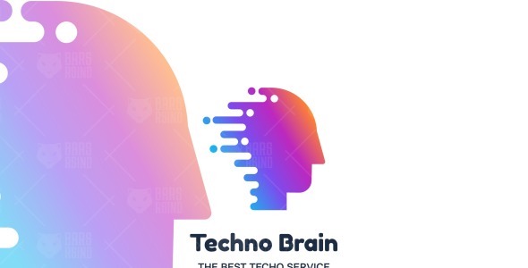 Шаблон логотипа на тему графика