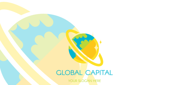 Шаблон логотипа на тему графика