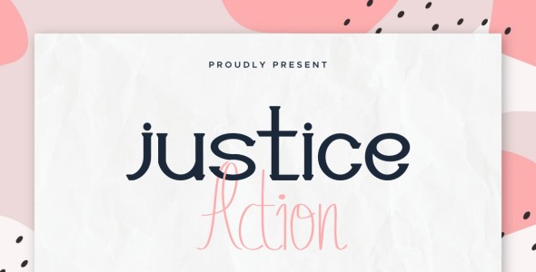 Download Justice Action Font - Шрифт на тему графика