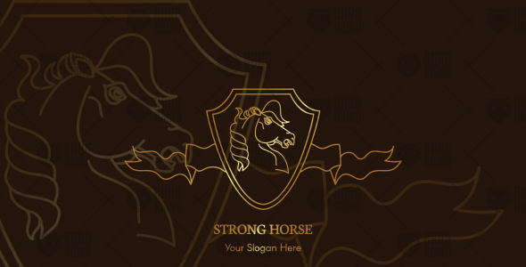 Шаблон логотипа на тему графика