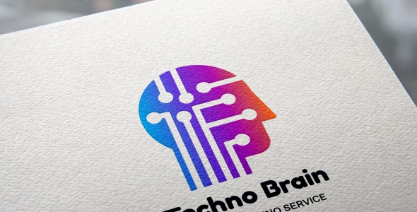 Шаблон логотипа на тему графика