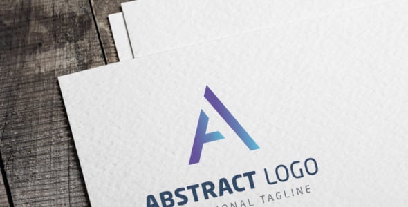 Шаблон логотипа на тему графика