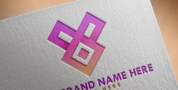 Шаблон логотипа на тему графика