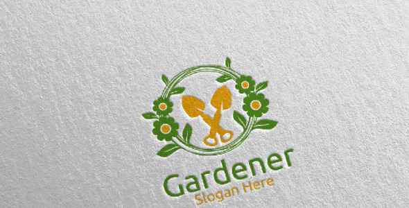 Шаблон логотипа на тему графика