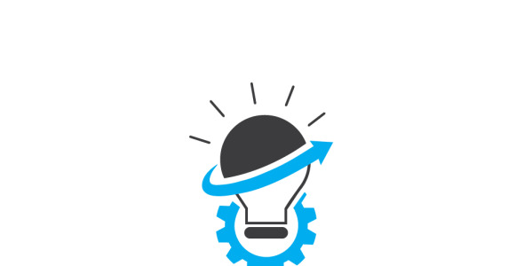 Шаблон логотипа на тему графика