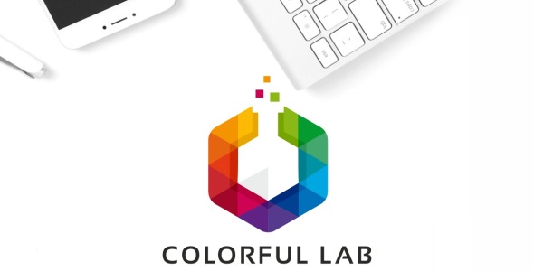 Шаблон логотипа на тему графика