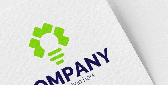 Шаблон логотипа на тему графика