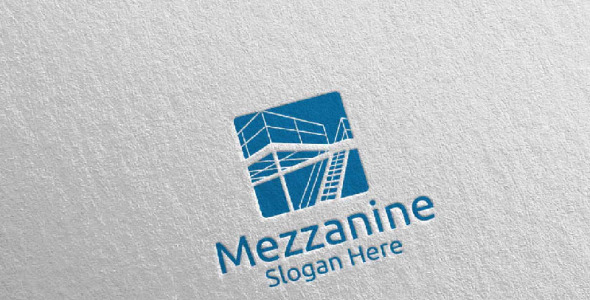 Шаблон логотипа на тему графика