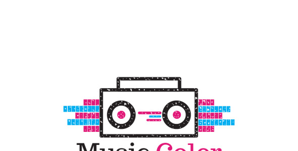 Шаблон логотипа на тему графика