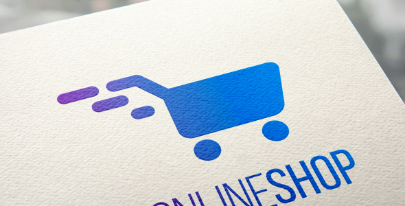 Шаблон логотипа на тему графика