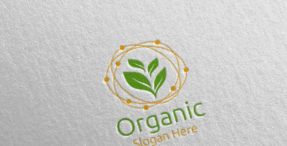 Шаблон логотипа на тему графика