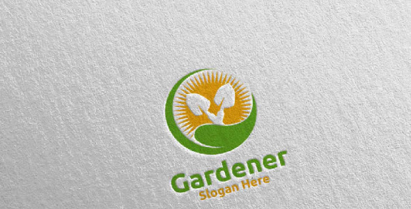 Шаблон логотипа на тему графика